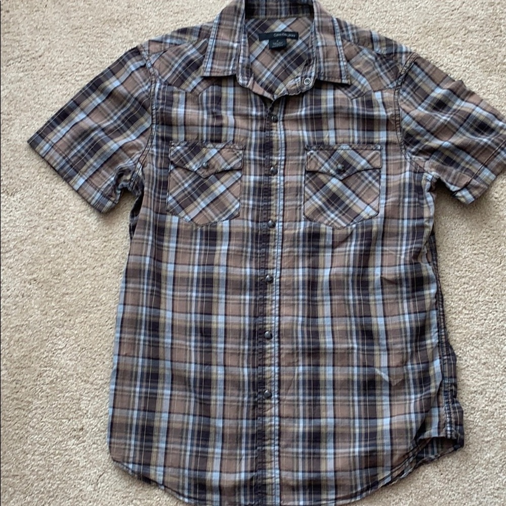 Calvin Klein Plaid Shirt